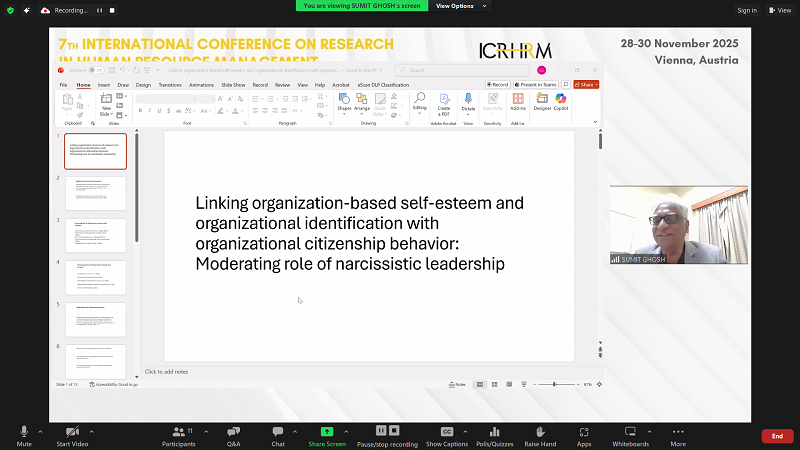 7th ICRHRM-05 - 8th International Conference on Research in Human ...